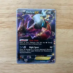Darkrai EX Igor Costa 2012 World Championships Decks Pokemon card 63/108 LP - Image 1