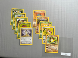 Pokemon 10 Card Lot - 1st Ed. Early sets Unlimited Jungle Fossil Others PL4643 - Image 1
