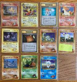 Japanese Pokemon 11 Card lot including Moltres Holo 146 Jolteon Holo 135 - Image 1