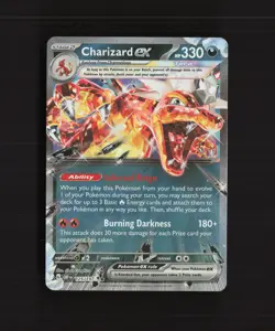 Charizard ex 125/197 Obsidian Flames Ultra Rare Holo Pokemon Card NM - Image 1
