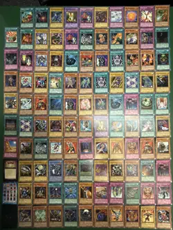 Vintage 1996 Yugioh Mixed Card Lot Of 109 Cards - Common Uncommon Rare - - Image 1