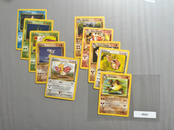 Pokemon 10 Card Lot - 1st Ed. Early sets Unlimited Jungle Fossil Others PL4642 - Image 1