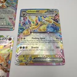 Pokemon TCG Prismatic Evolutions Lot Of 5 Ex Cards Jolteon Flareon Eevee - Image 4