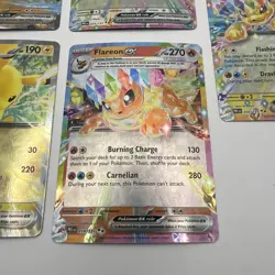 Pokemon TCG Prismatic Evolutions Lot Of 5 Ex Cards Jolteon Flareon Eevee - Image 5