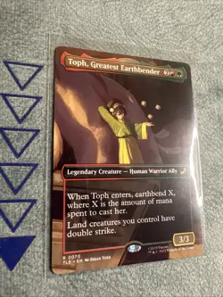MTG Toph, Greatest Earthbender (Borderless) [Avatar: The Last Airbender: Eternal - Image 3
