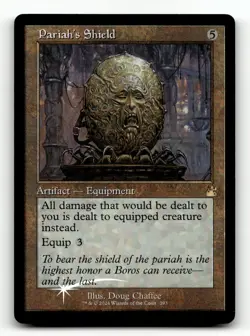 Pariah's Shield (Retro Frame) 393 Foil R Ravnica Remastered - Image 1