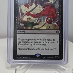 Villainous Wrath Marvel's Spider-Man Regular 0074 Magic The Gathering MTG - Image 4