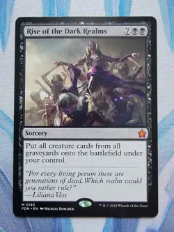 MTG Rise of the Dark Realms **NM** Foundations (FDN) - Image 1