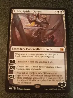 Lolth, Spider Queen Adventures in the Forgotten Realms Regular (Near Mint) - Image 1
