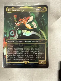 Dr. Eggman Commander Deck Sonic Magic MTG Vehicle Magic EDH - Image 1