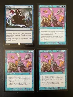 MTG- Misdirection x4 (3 are Foreign) - Image 1