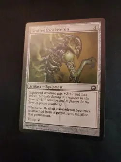 Grafted Exoskeleton 162 Scars of Mirrodin NM Magic The Gathering MTG Tcg - Image 3