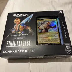 MTG - Magic: the Gathering: Final Fantasy Commander Deck : Counter Blitz - Tidus - Image 1