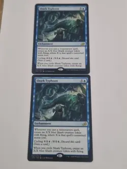 Shark Typhoon X2 Ikoria: Lair of Behemoths. Magic the Gathering. MtG Blue Rare. - Image 1