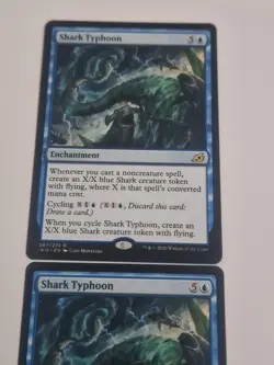Shark Typhoon X2 Ikoria: Lair of Behemoths. Magic the Gathering. MtG Blue Rare. - Image 2