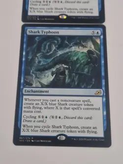 Shark Typhoon X2 Ikoria: Lair of Behemoths. Magic the Gathering. MtG Blue Rare. - Image 3