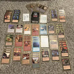 MTG World Championship Seattle Deck 1997 Jakub Slemr - Complete - RARE MTG DECK - Image 1