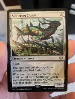 Skittering Cicada - Commander Masters (MTG) - Image 1