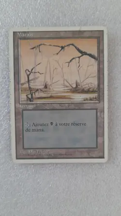 CARTE MTG MAGIC THE GATHERING VF marais 1995 B - Image 1