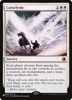 Cataclysm - The List Reprints - M - #003/015 - NM - Image 1