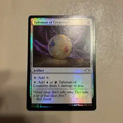 *FOIL* Talisman of Creativity - Modern Horizons - MTG Magic The Gathering - NM - Image 1