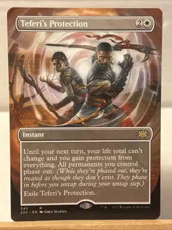 Teferi's Protection (Borderless) Double Masters 2022 Regular - Image 1