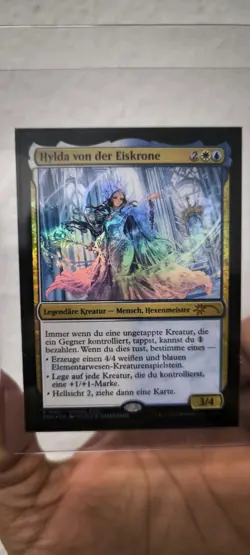 Magic the Gathering Hylda von der Eiskrone Dokomi GER Promo MTG Foil DE - Image 2