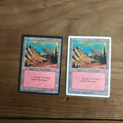 carte magic the gathering N1037 montagne - Image 1