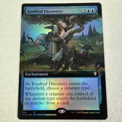 Kindred Discovery Foil(Extended Art) Commander Legends: Battle for Baldur's Gate - Image 1