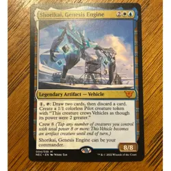 SHORIKAI, GENESIS ENGINE x1 MTG NM-M Commander Neon Dynasty - Image 1