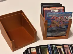 Gold - MTG Deck Box Commander Display,Card Deck Box Fits 100 Double Cards (New) - Image 1
