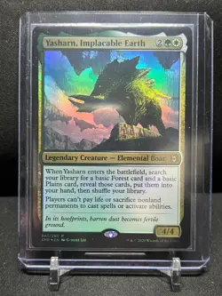 Yasharn, Implacable Earth - Foil - MTG Magic 2020 Zendikar Rising LP - Image 1