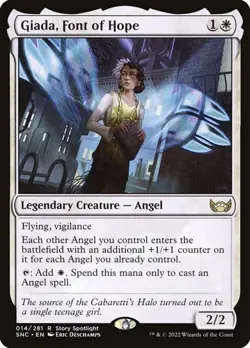 Giada, Font of Hope - Foil Streets of New Capenna NM MTG - Image 1