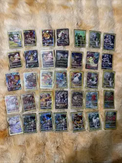 35 Trainer Gallery Pokemon Cards - Umbreon, Charizard, Kingdra - Freshly Pulled - Image 1