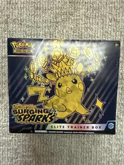 Pokemon Surging Sparks Elite Trainer Box ETB Factory Sealed - Image 2