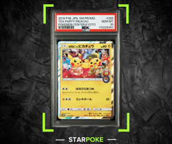 PSA 10 GEM MINT Tea Party Pikachu 325/SM-P Pokemon Center Kyoto Japanese Card - Image 1