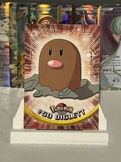 Diglett #50 - TOPPS TV Animation Edition - Pokemon TCG - 1999 Nintendo NM - Image 1