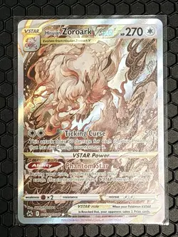 Pokemon Crown Zenith Hisuian Zoroark VSTAR Galarian Gallery Holo GG56/GG70 - NM - Image 1
