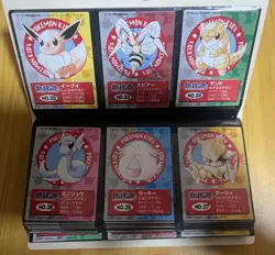 Pokemon Card Bandai Mini Kids Card Complete 151 Set File Japanese - Image 5