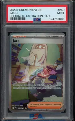 PSA 9 - 2023 Jacq 250/198 SV01: Scarlet & Violet Base Set Holo Pokemon - Image 1