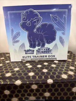 Pokemon TCG Sword Shield Silver Tempest Elite Trainer Box Sealed - Image 1