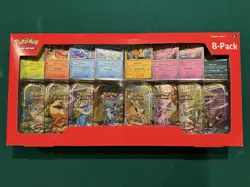 Pokemon TCG: Prismatic Evolutions 8-Pack Mini-Tin Set |Costco| Sealed - Image 1