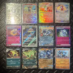 Pokemon TCG Lot of 12 - Illustration Rare - EX - Full Art - Stamped Promos- Ace - Image 1
