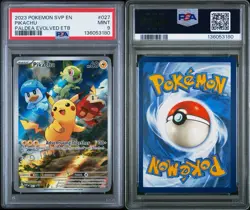 2023 Pokemon SVP EN-SV Black Star Promo Pikachu #027 Paldea Evolved ETB - Image 3