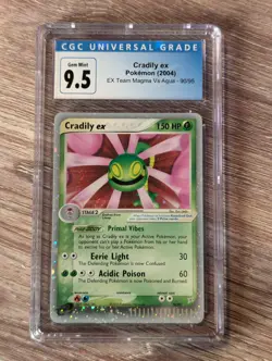 2004 Pokemon EX Team Magma Vs Aqua Cradily ex Holo #90 CGC Gem Mint 9.5/10 - Image 1