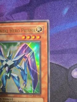 Yugioh Elemental Hero Prisma Limited Edition Ultra Rare DPCT-EN002 LP - Image 3