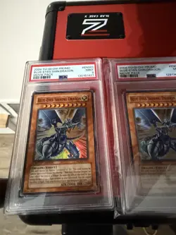 2004 Yu-Gi-Oh! Promo #EN001 Blue-Eyes Shining Dragon Movie Pack PSA 9 X4 - Image 5