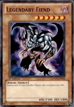 Legendary Fiend - SDMA-EN004 - Common 1st Edition Yugioh - Image 1