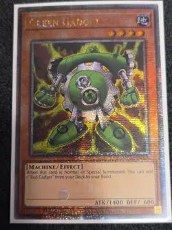 Yu-Gi-Oh! Green Gadget MP24-EN014 Quarter Century Secret Rare NM - Image 1