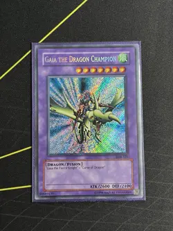 Gaia the Dragon Champion LOB-125 The Legend of Blue Eyes White Dragon Unlimited - Image 1